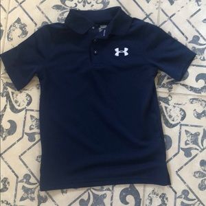 Boys under armour polo